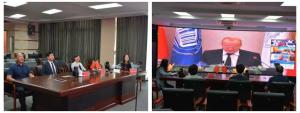 我院参加第33届国际科学院协会大会线上视频会议
