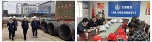 李雄辉调研江西产业技术创新与育成中心大楼施工现场
