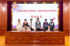 我所省女科技工作者协会王小玲副会长参加江西省妇女联合会组织的赴上海市、江苏省学习考察
